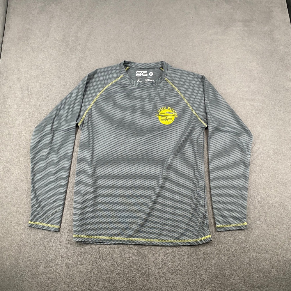 St George Marathon Leslie Jordan Grey Performance Running Shirt Mens Medium